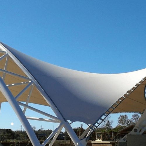 mái che Bạt PVDF mái che Bạt PVDF