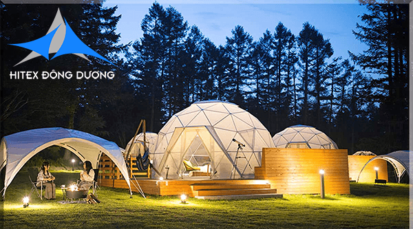 Nhà Dome bạt PVDF Nhà Dome bạt PVDF