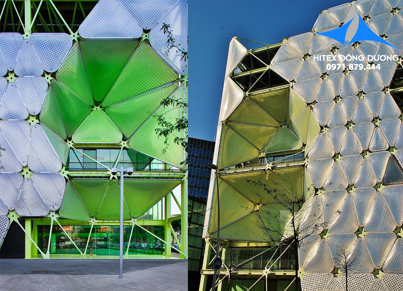 Kiến Trúc Màng Căng ETFE Kiến Trúc Màng Căng ETFE